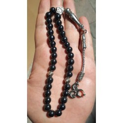 3 Crescent Hematite Tesbih | Turkish Prayer Beads | Deri Sitesi 3 Crescent Hematite Tesbih | Turkish Prayer Beads | Deri Sitesi